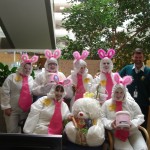 Christine Kearney Easter Bunny Fundraising April 2012