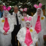 Christine Kearney Easter Bunny Fundraising April 2012
