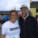 Aifric Ni Mhuircheartaigh Dingle Half Marathon for Liver Unit Sept. 2012