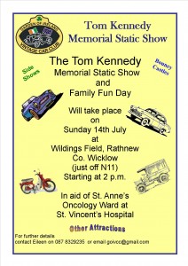 poster for tom kennedy memorial run