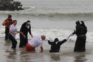 Eamonn & Mary Burke's New Years Day Swim 2015 5