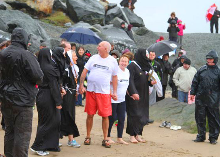 Eamonn & Mary Burke’s Annual New Year’s Day Swim for the Liver Unit